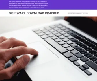 Softwaredownloadcracked.com(Front Page) Screenshot