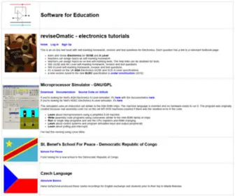 Softwareforeducation.com(Optessa production scheduling software) Screenshot