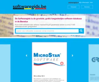 Softwaregids.be(Software) Screenshot