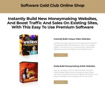 Softwaregoldclub.net(Software Gold Club Online Shop) Screenshot