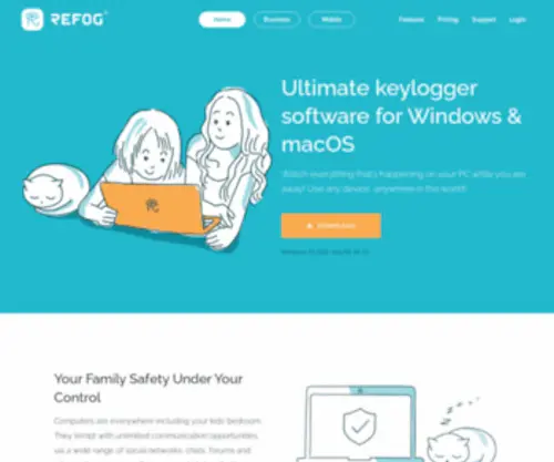 Softwareinreview.com(REFOG Keylogger Software) Screenshot