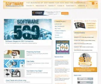 Softwaremag.com(Software Magazine) Screenshot