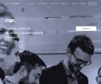 Softwaremill.pl(Custom software solutions) Screenshot