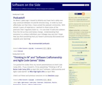 Softwareontheside.com(Software on the Side) Screenshot