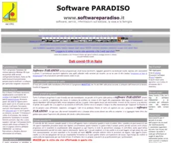 Softwareparadiso.it(Software PARADISO) Screenshot