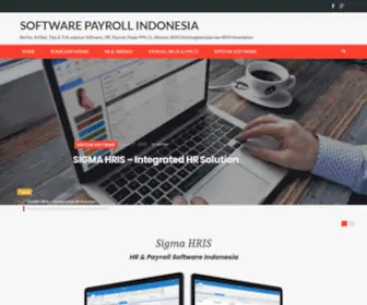 Softwarepayrollindonesia.com(Software Payroll Indonesia) Screenshot