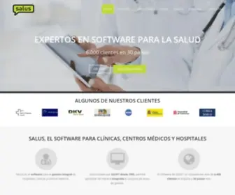 Softwaresalus.com(Software para Hospitales) Screenshot