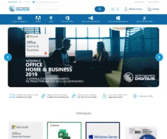 Softwaresdigitais.com.br(Softwares Digitais Store) Screenshot