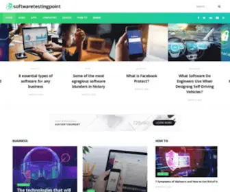 Softwaretestingpoint.com(Software Testing Point) Screenshot