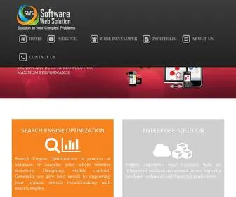 Softwarewebsolution.com(Website Development) Screenshot