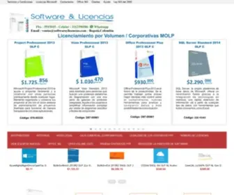 Softwareylicencias.com(Compre Software y Licencias en Colombia) Screenshot