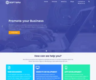 Softway.com.au(Find the Best Web Designing and Website Development Company for your business. SoftWay is) Screenshot