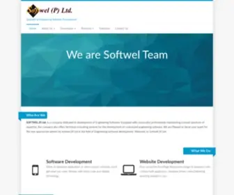 Softwel.com.np(HOME-Softwel Private Limited) Screenshot