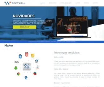 Softwell.com.br(Softwell Solutions) Screenshot