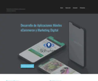 Softwhere.com.mx(Desarrollo de Sitios Web) Screenshot