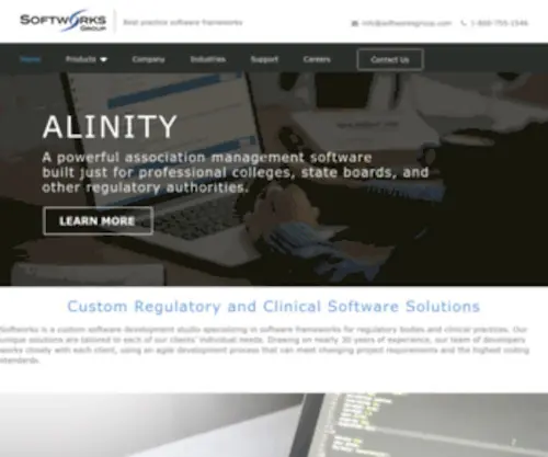 Softworks.ca(Softworks Group) Screenshot