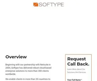 Softype.com(Softype Inc) Screenshot