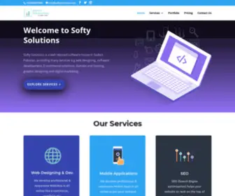 Softysolutions.com(Softy Solutions) Screenshot