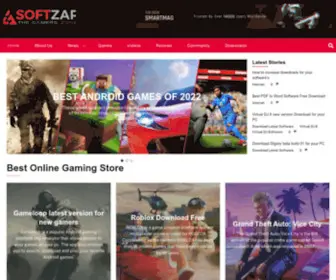 Softzap.com(Gaming, Tech News, Reviews, Best Products, Videos) Screenshot