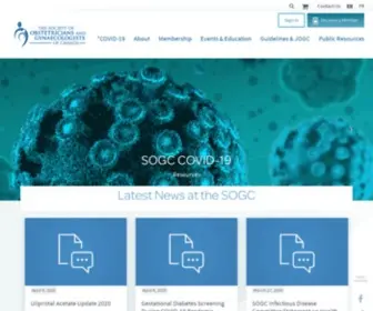 Sogc.org(Sogc) Screenshot