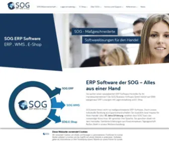 Sog.de(ERP Software für den Handel) Screenshot