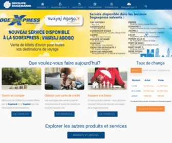 Sogebank.com(Groupe Sogebank) Screenshot