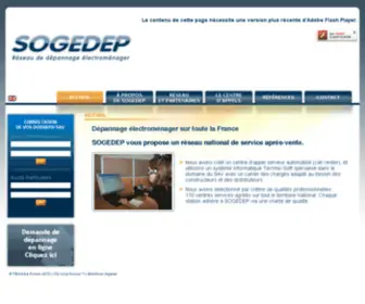 Sogedep.fr(Dépannage électroménager) Screenshot