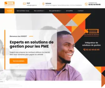 Sogest.re(Experts en solutions de gestion pour les PME à La Réunion) Screenshot