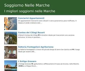 Soggiornonellemarche.com(Regione) Screenshot