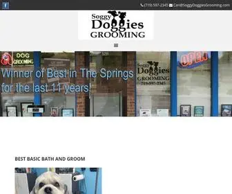 Soggydoggiesgrooming.com(Colorado Springs Dog Groomer) Screenshot