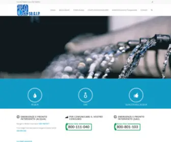 Sogip.it(AZIENDA ACQUA E GAS ACIREALE) Screenshot