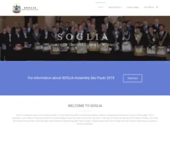 Soglia.org(Society of Grand Lodges in Aliance) Screenshot