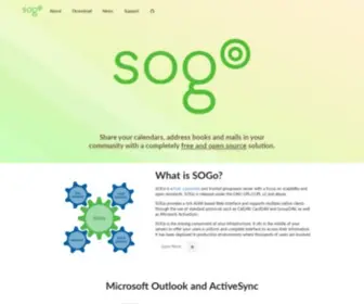 Sogo.nu(Free Open Source Webmail) Screenshot