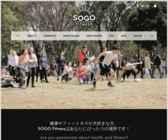 Sogofitness.org(SOGO Fitness) Screenshot