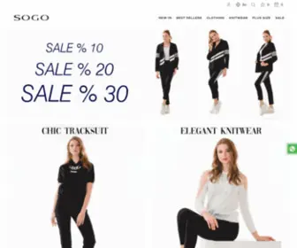Sogoglam.com(Women's Clothing Products) Screenshot