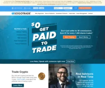 Sogotrade.com(Sogotrade) Screenshot