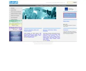 Sohar.com(Reliability Software and Safety Solutions) Screenshot