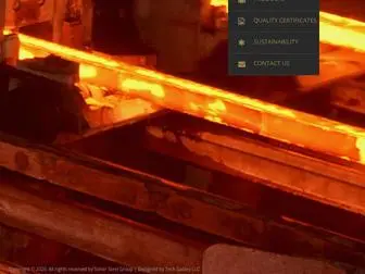 Soharsteel.com(Sohar Steel Group) Screenshot