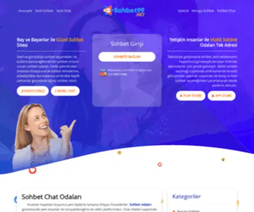 Sohbet99.net(Kameralı chat) Screenshot