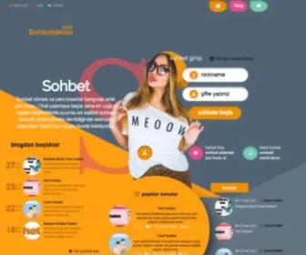 Sohbetdelisi.com(Mobil chat) Screenshot