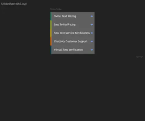 Sohbethattin65.xyz(Sohbethattin 65) Screenshot