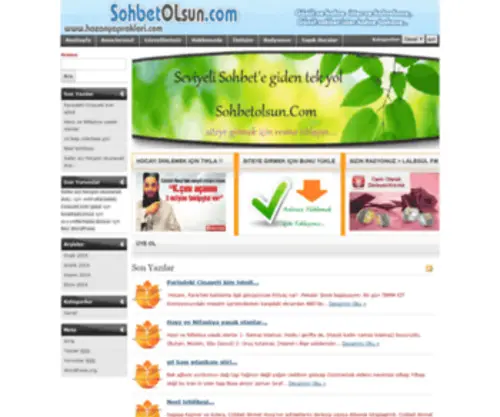 Sohbetolsun.com(Sohbetolsun) Screenshot