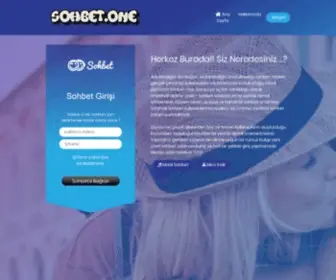 Sohbet.one(Bedava Chat Siteleri) Screenshot