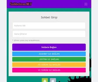 Sohbetova.net(Chat) Screenshot