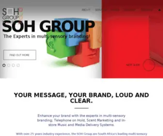 Soh.co.za(Multi-sensory Marketing) Screenshot