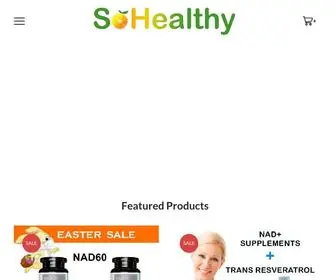 Sohealthy.com(SoHealthy Products for Healthy Life) Screenshot