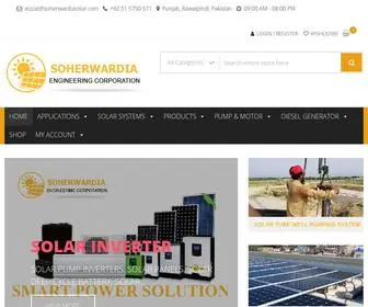 Soherwardiasolar.com(Solar Home System) Screenshot