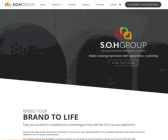 Sohgroup.com(Multi-sensory Marketing) Screenshot