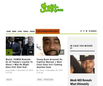 Sohh.com(Hip-Hop, Rap & Urban News) Screenshot