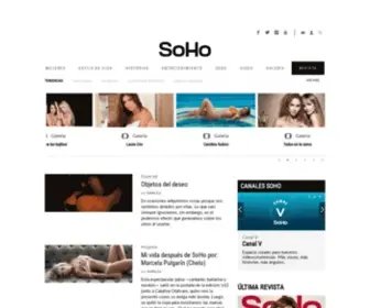 Soho.co(Revista Para Hombres Con Las Mujeres Más Lindas) Screenshot